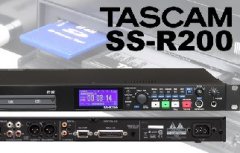 Tascam SS-R200 USB/CF/SD卡固態(tài)錄音機