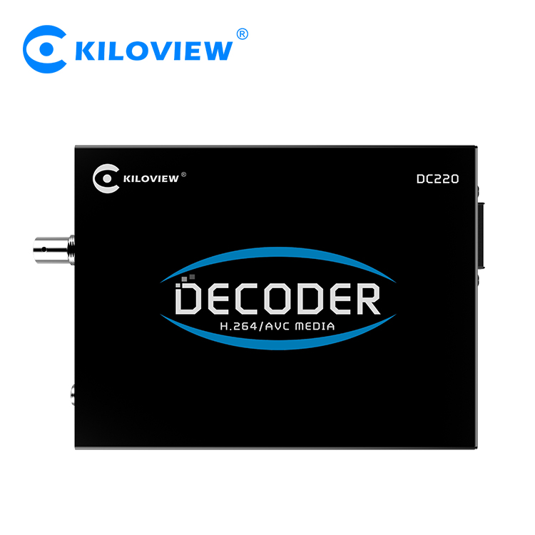 KILOVIEW KV-DC220 IP視頻解碼器同時解出HDMI/VGA/SDI兩路