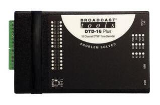 Broadcast Tools DTD-16 Plus 16通道DTMF音頻解碼器