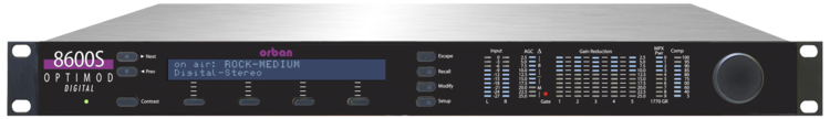 美國(guó)ORBAN 8600Si 數(shù)字音頻處理器